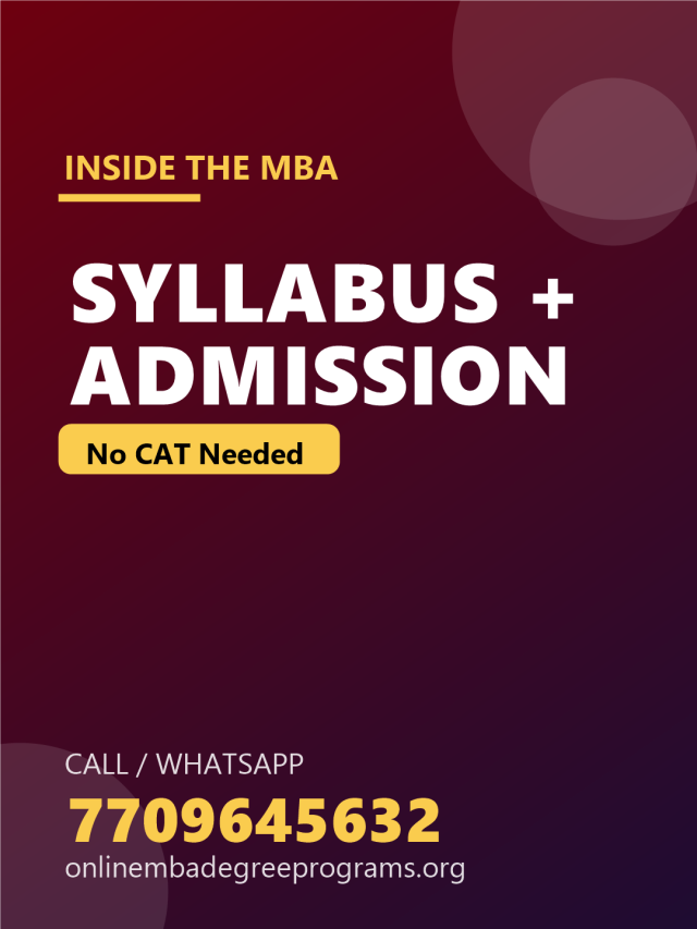 Online MBA Courses